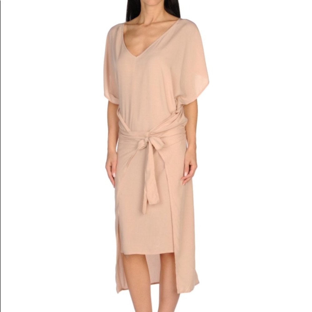 Wrap-around dress , one size